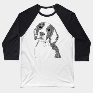 Beagle Dog Baseball T-Shirt